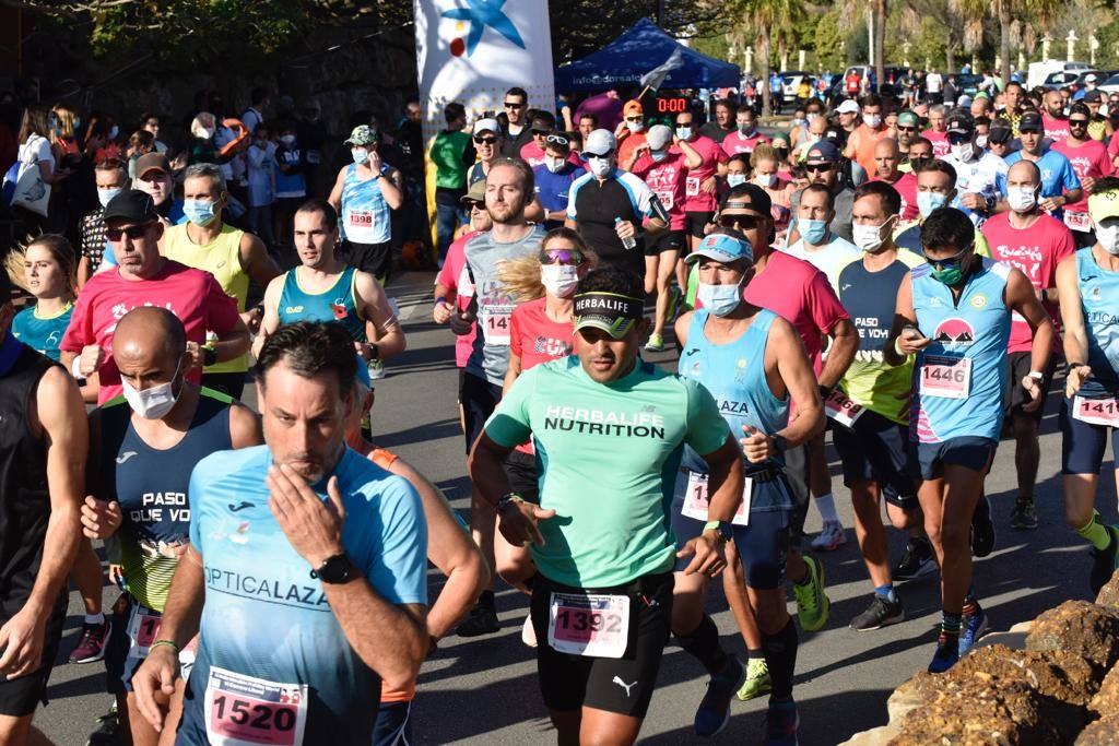 More than 1,300 people took part in races of 21, 10 or five kilometres on Sunday in support of Proyecto Hombre