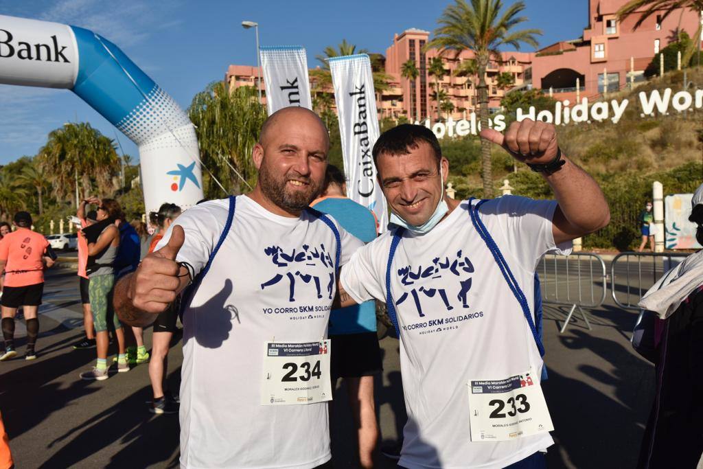 More than 1,300 people took part in races of 21, 10 or five kilometres on Sunday in support of Proyecto Hombre