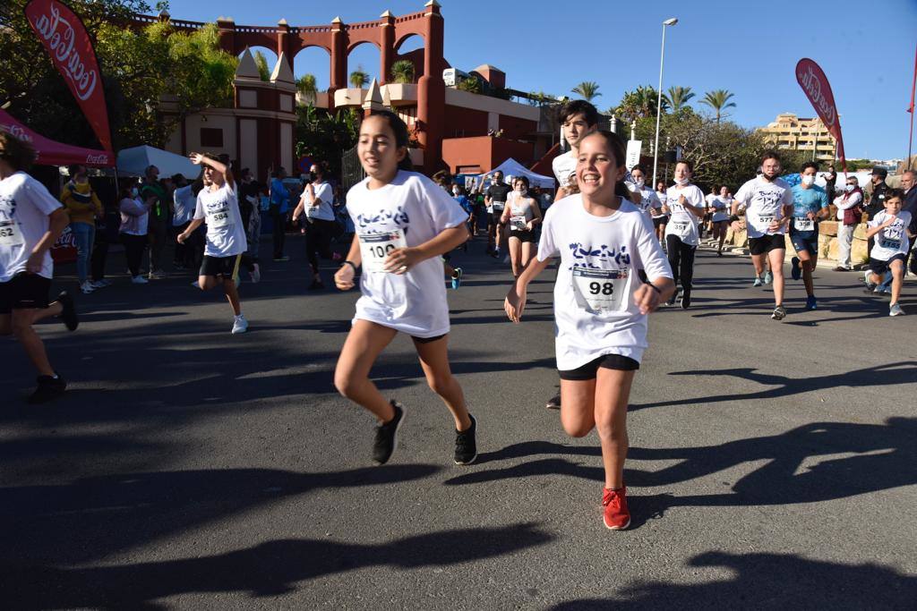 More than 1,300 people took part in races of 21, 10 or five kilometres on Sunday in support of Proyecto Hombre