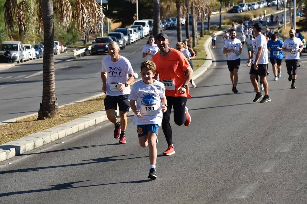 More than 1,300 people took part in races of 21, 10 or five kilometres on Sunday in support of Proyecto Hombre