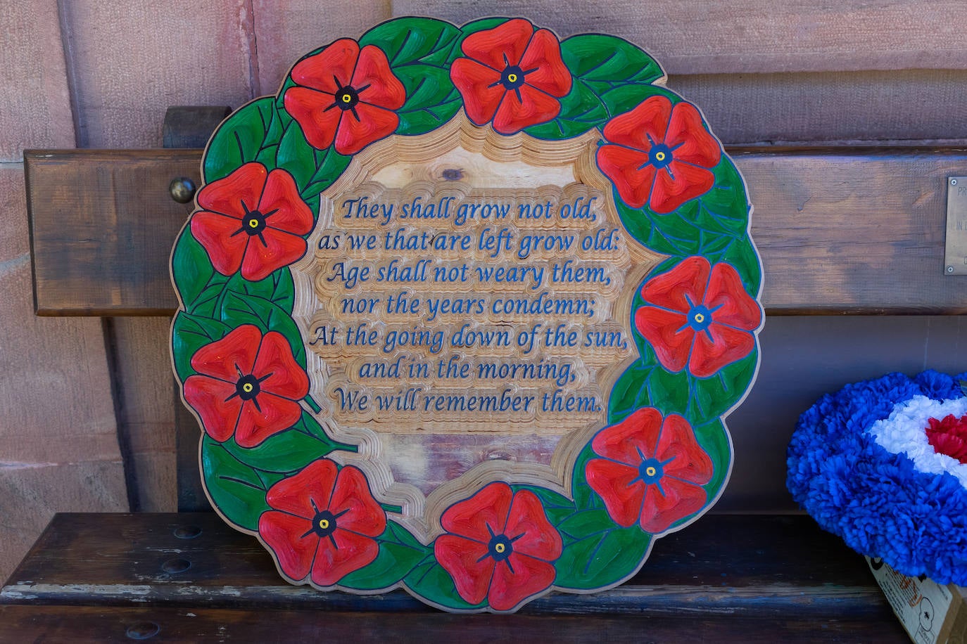 Wreaths were laid by the British consul and representatives of the Royal British Legion and the Royal Air Forces Association.