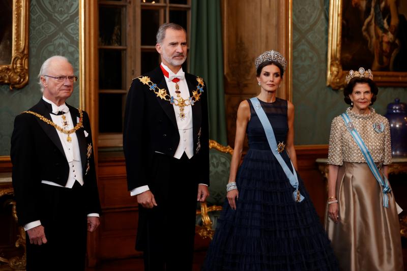 Images from the King and Queen of Spain's official visit