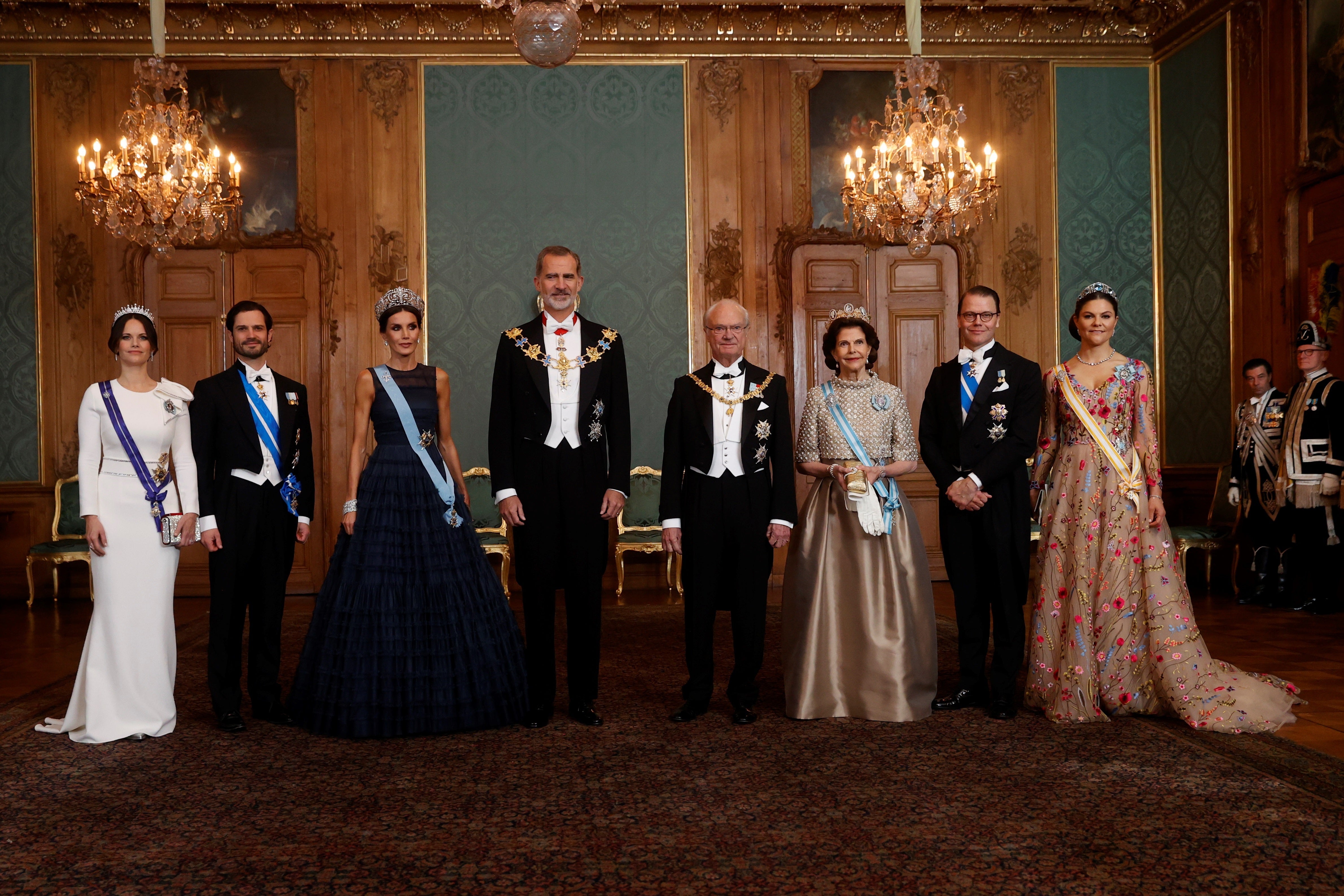 Images from the King and Queen of Spain's official visit