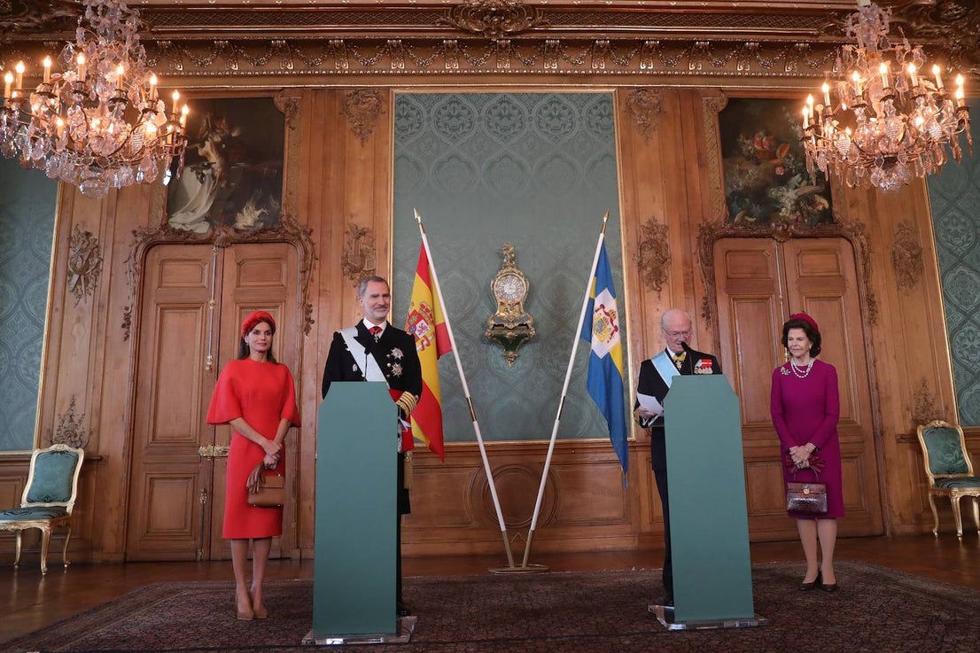 Images from the King and Queen of Spain's official visit