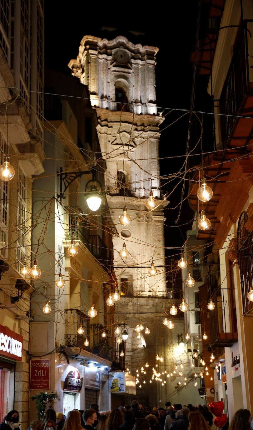 The festive spirit has arrived in the streets of the city of Malaga.