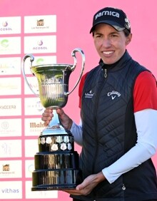Imagen secundaria 2 - Carlota Ciganda becomes the second Spaniard to win the Andalucía Costa del Sol Open