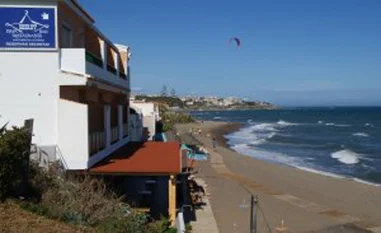 Sheriff beach, in Mijas.