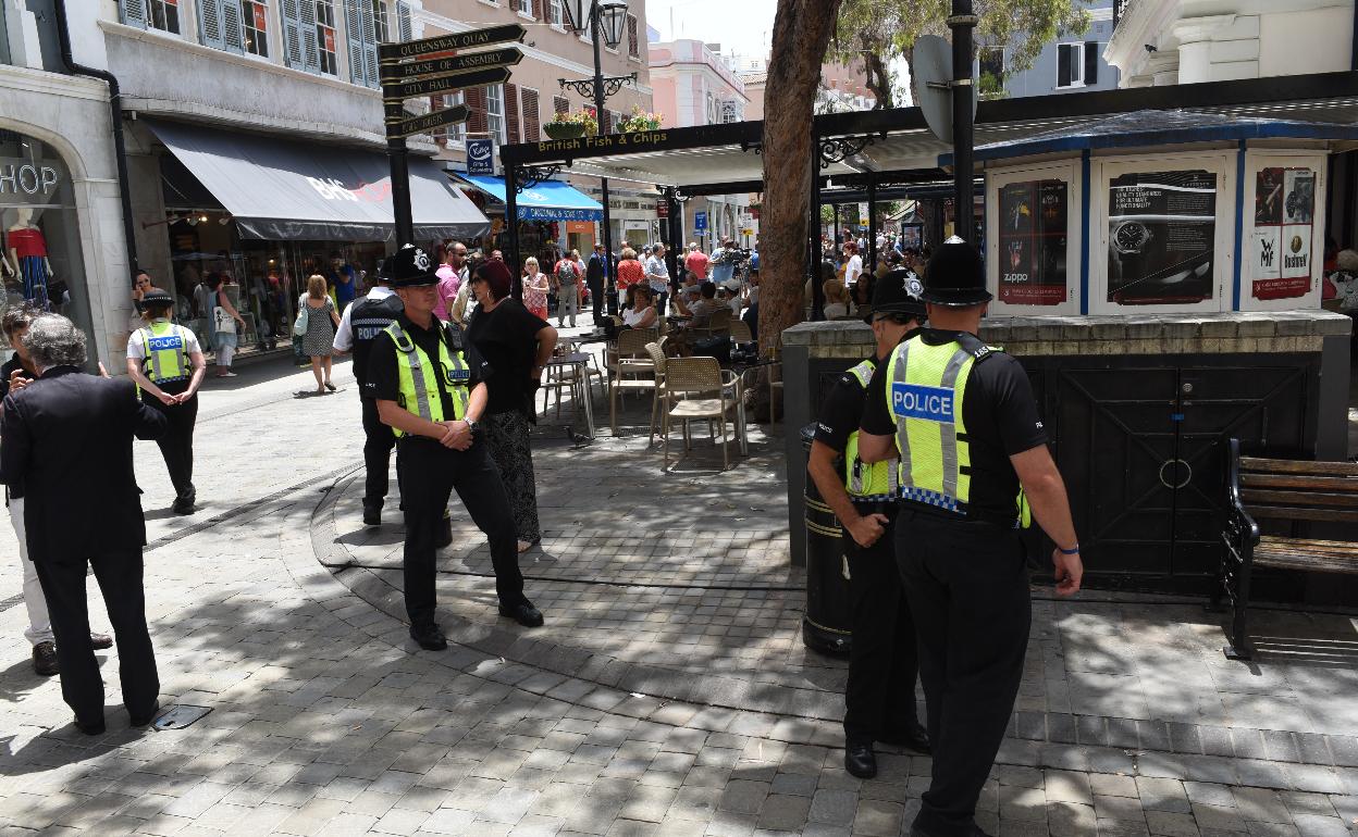 Gibrlatar police. 