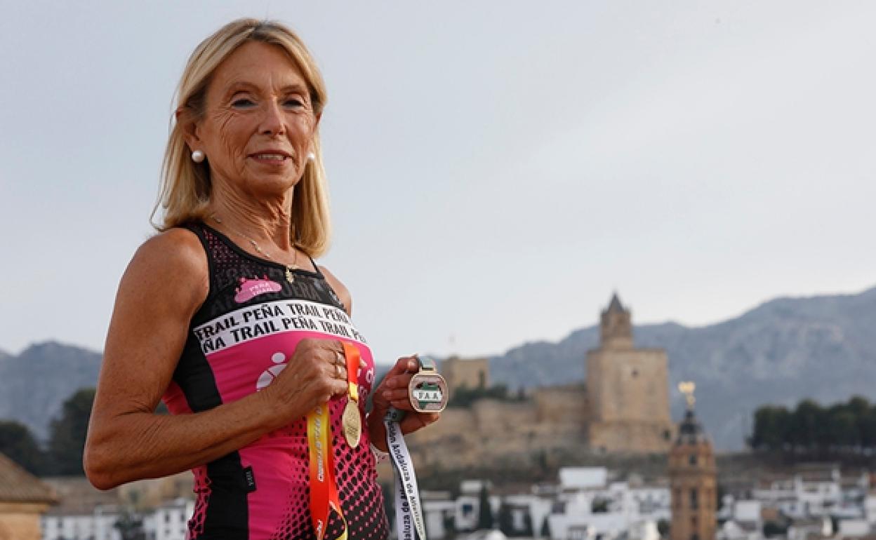 In two years, Pepa Sánchez Quintana has broken the Spanish records for seniors over 400 and 800 metres. 