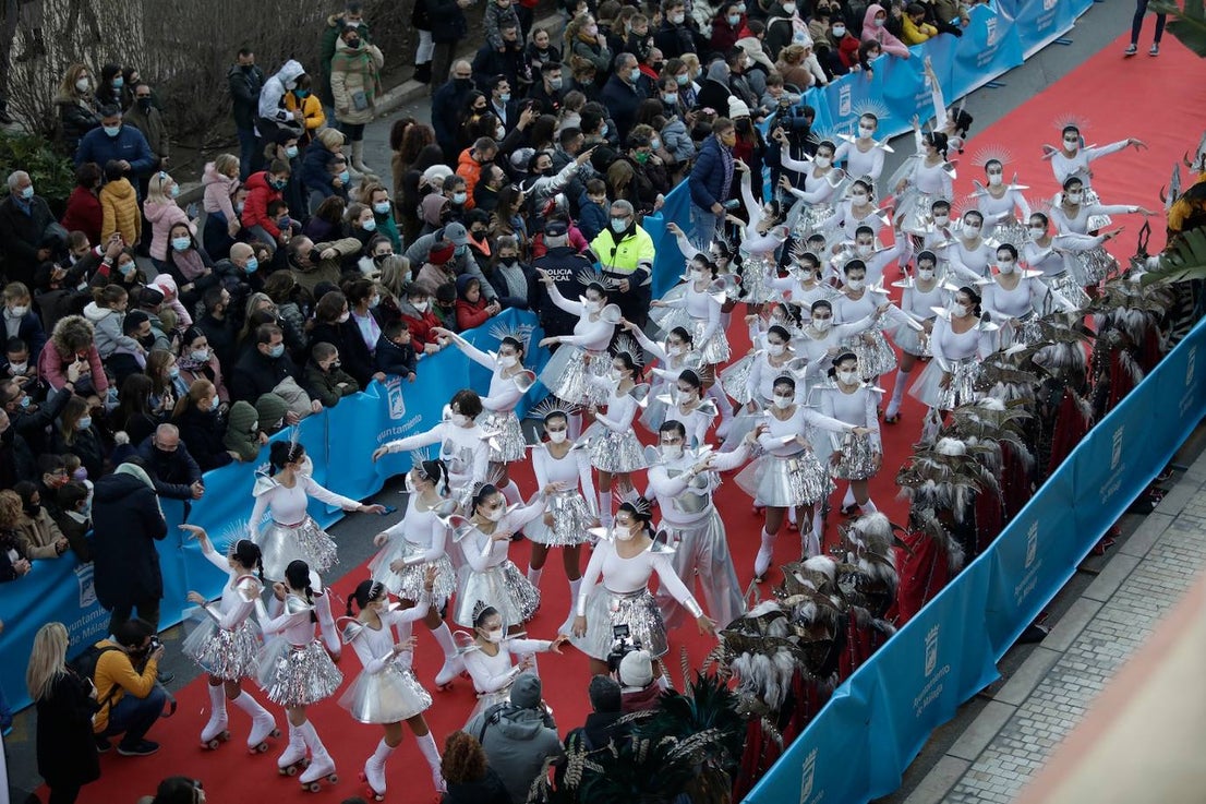 Malaga's Three Kings parade 2022.