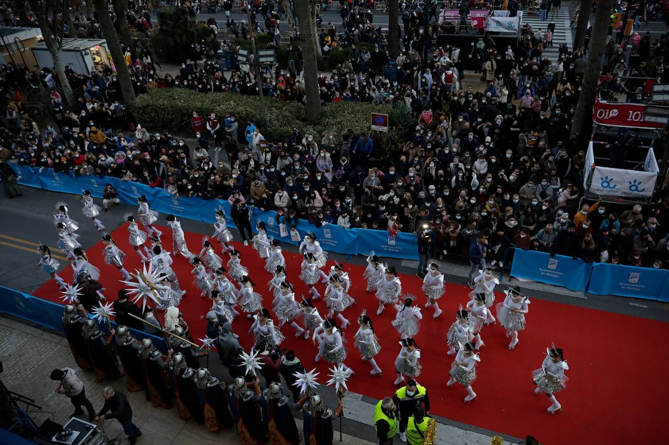 Malaga's Three Kings parade 2022.