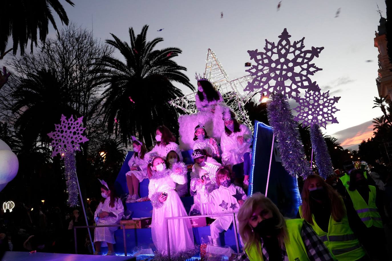 Malaga's Three Kings parade 2022.