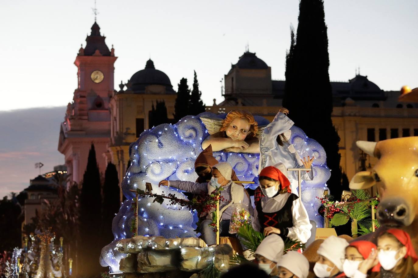 Malaga's Three Kings parade 2022.