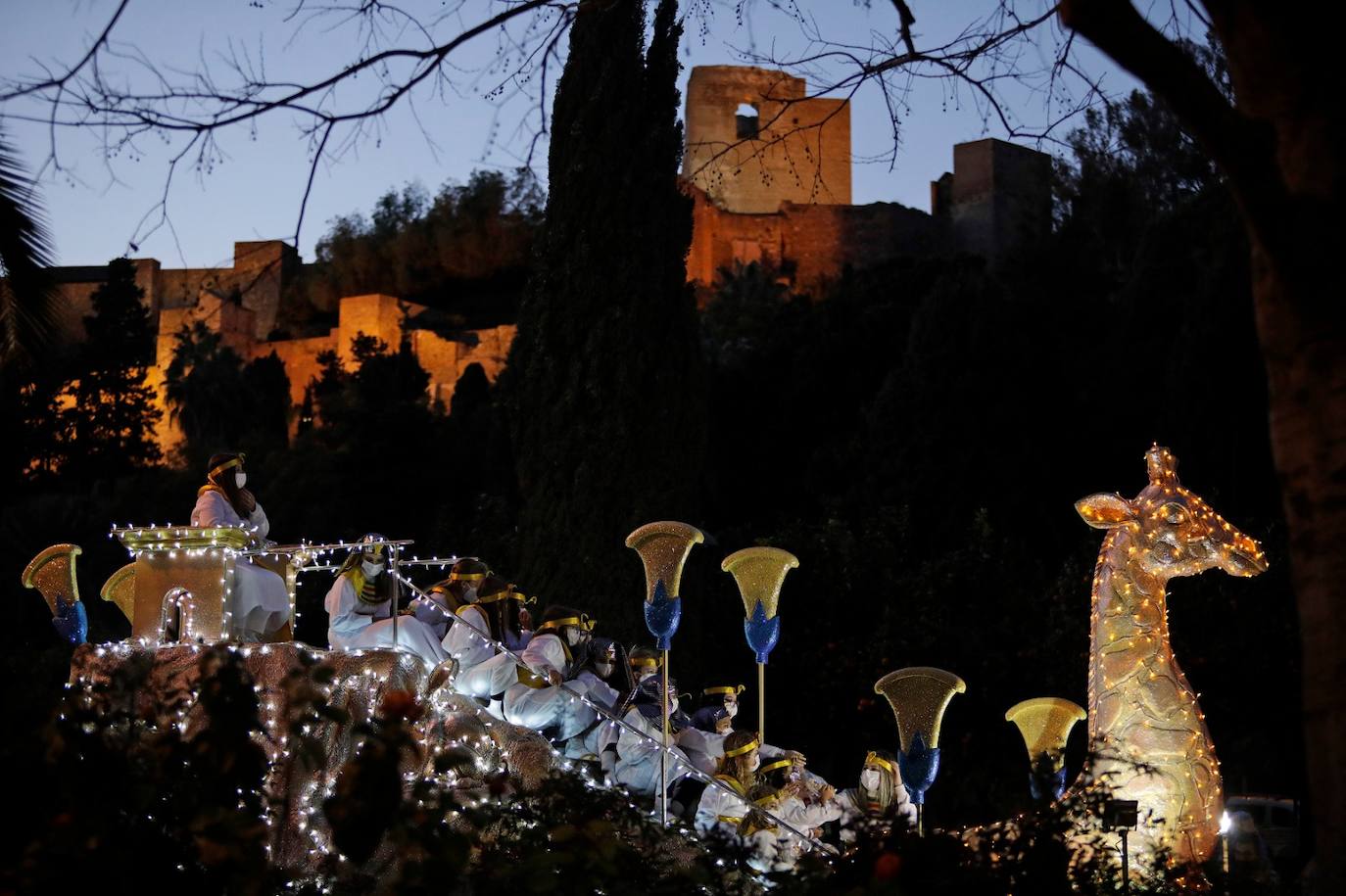 Malaga's Three Kings parade 2022.