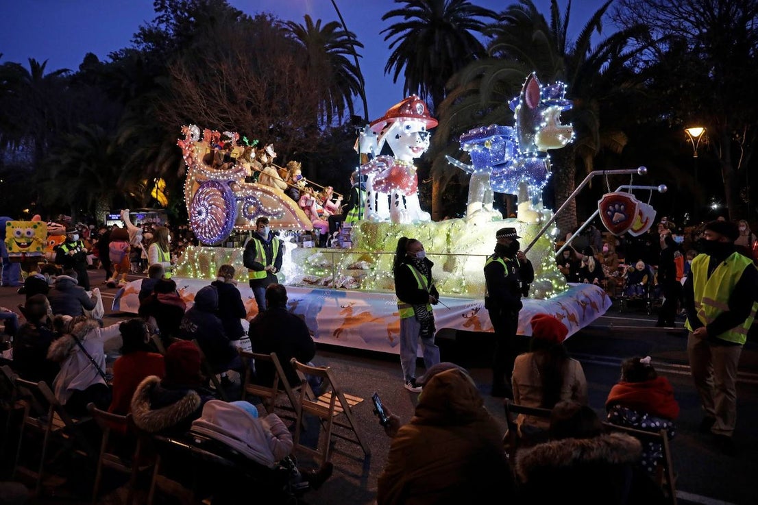 Malaga's Three Kings parade 2022.