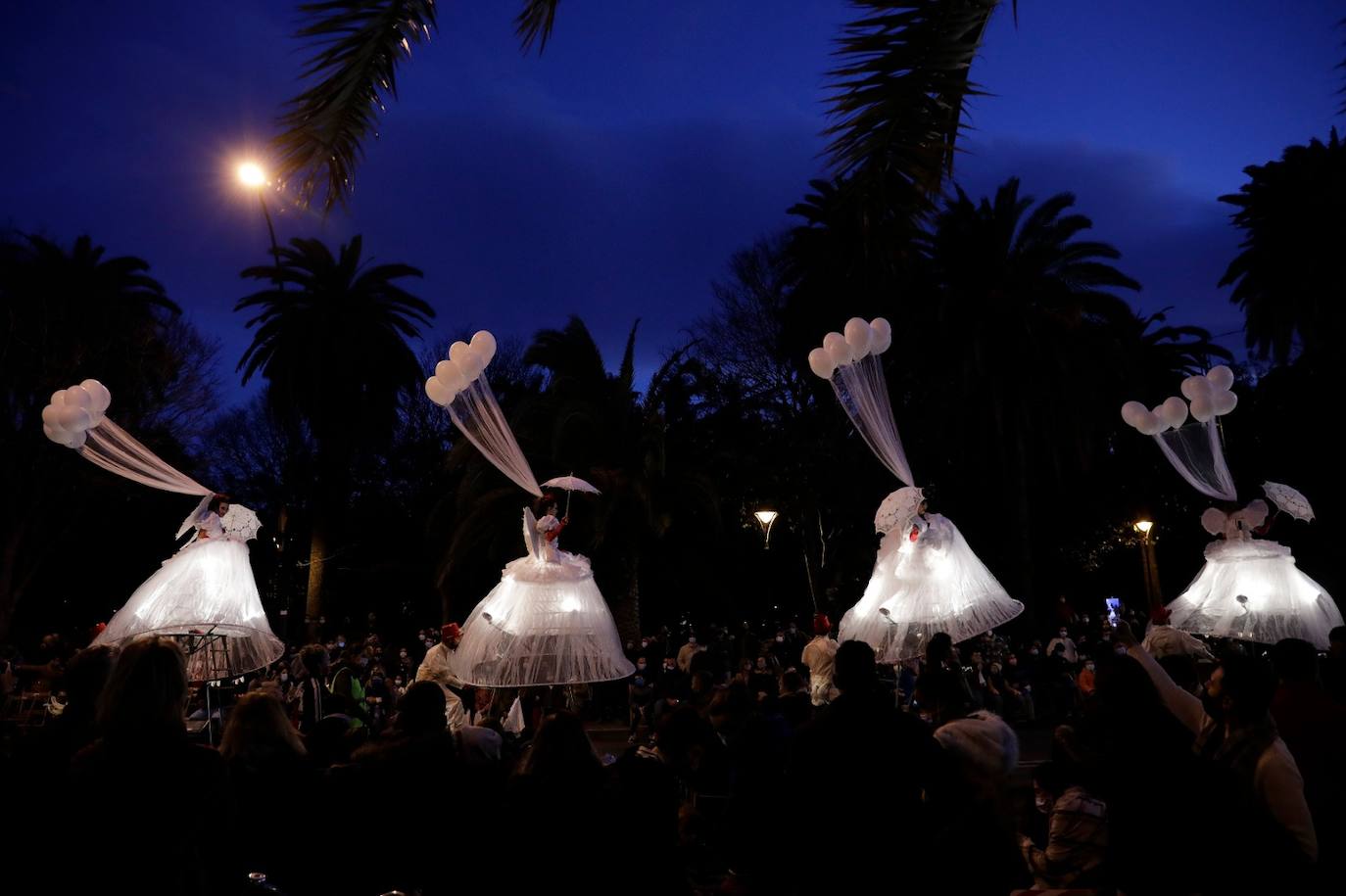 Malaga's Three Kings parade 2022.