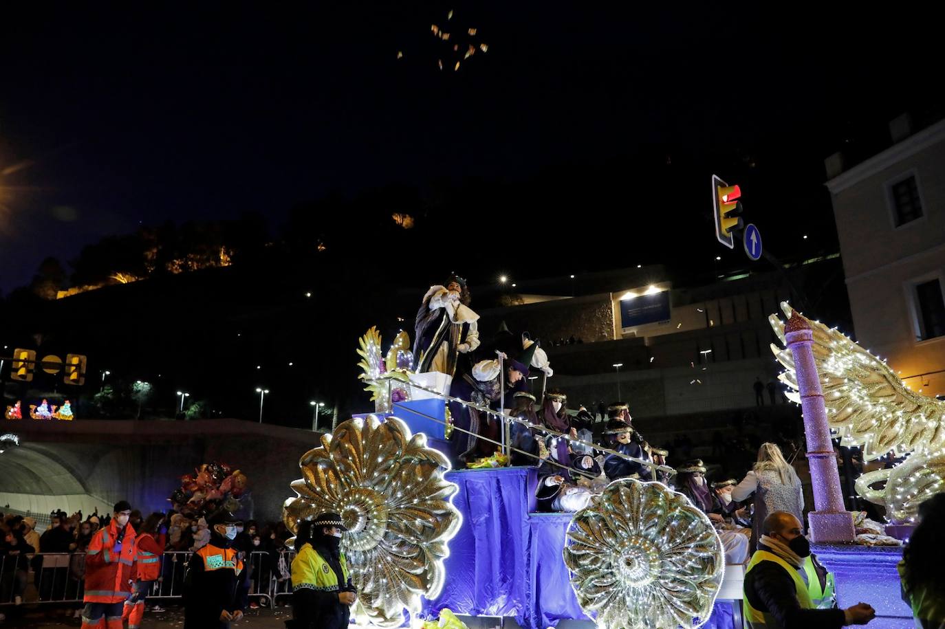Malaga's Three Kings parade 2022.