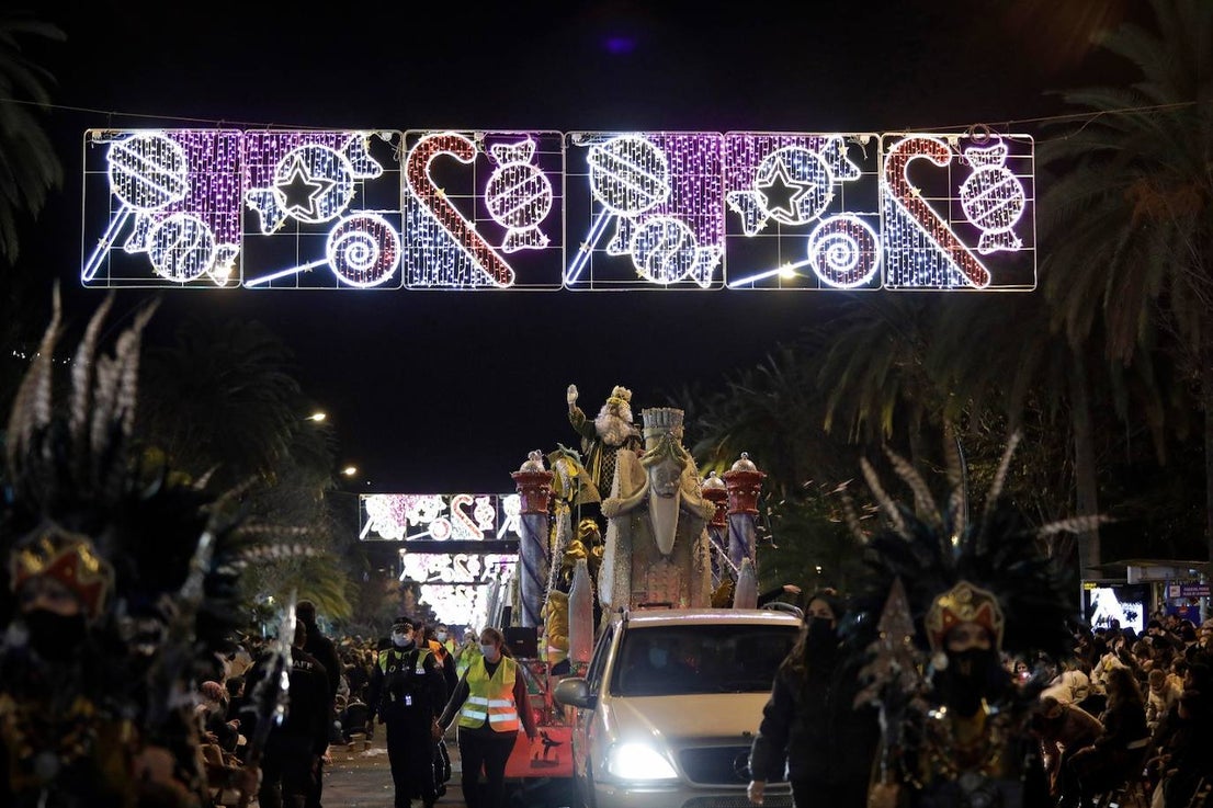 Malaga's Three Kings parade 2022.