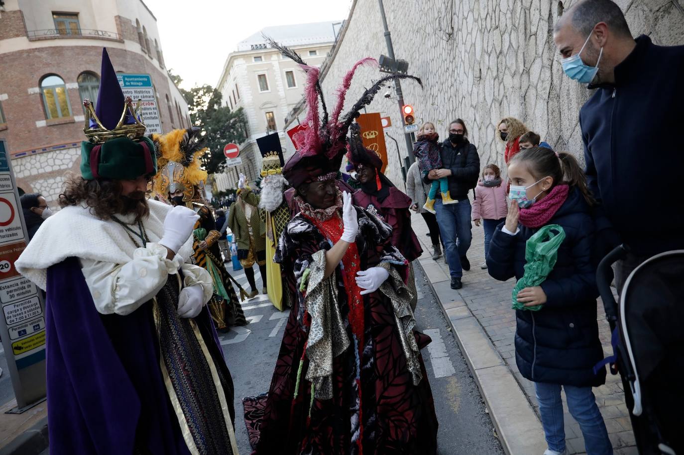 Malaga's Three Kings parade 2022.