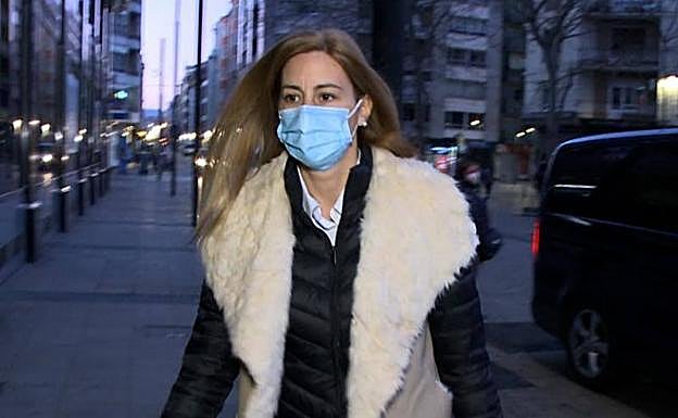 Ainhoa Armentia, on Monday. 