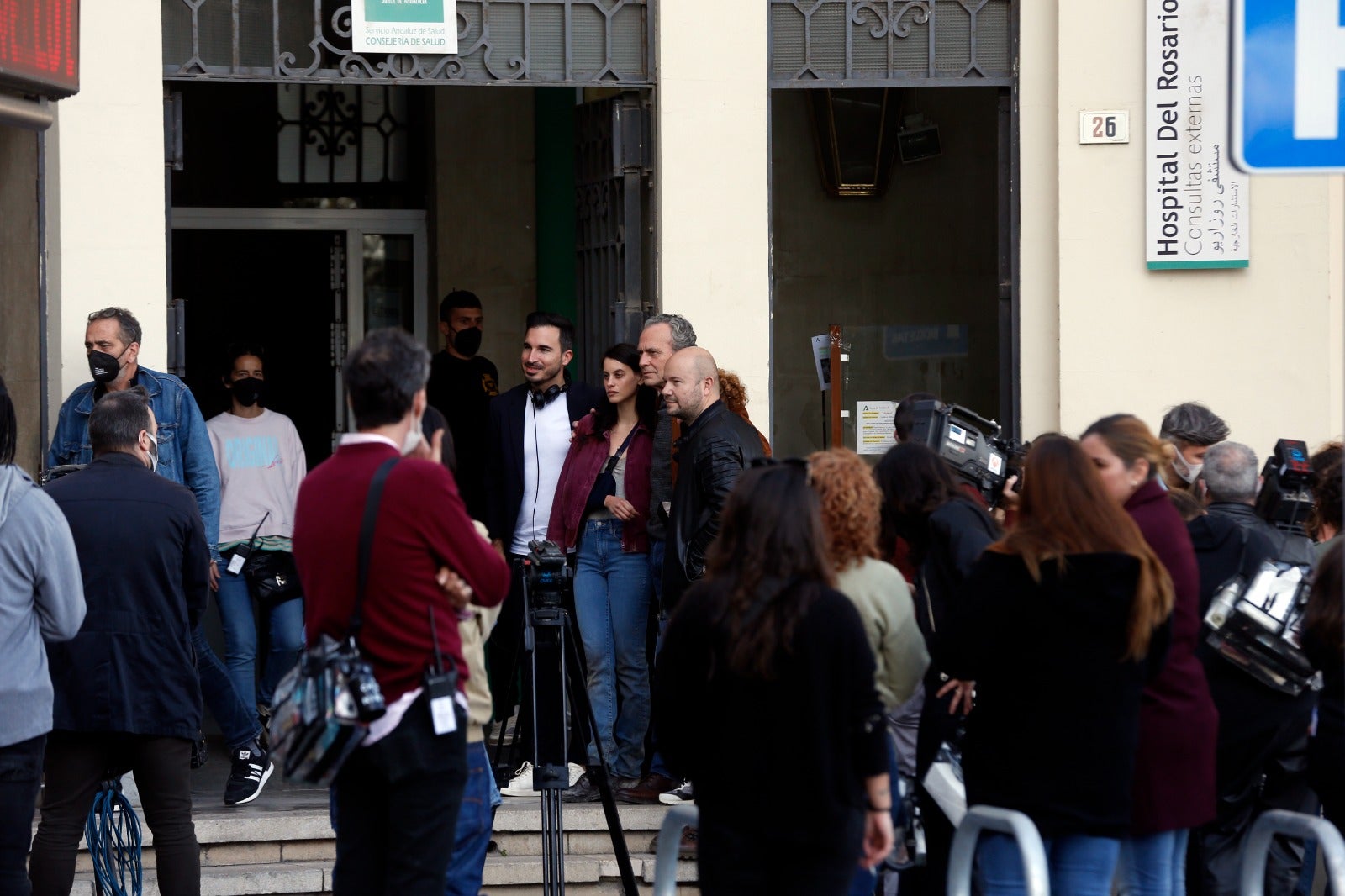 The new Netflix series 'La chica de nieve’ began shooting in Malaga on 7 February