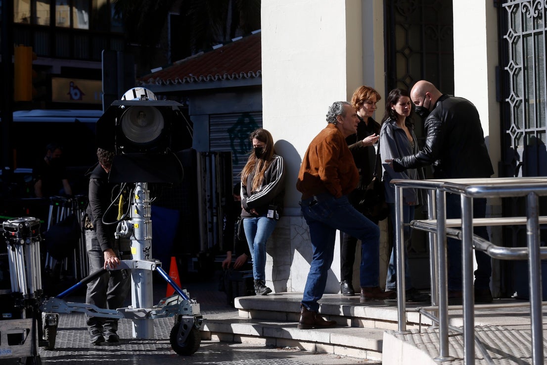 The new Netflix series 'La chica de nieve’ began shooting in Malaga on 7 February