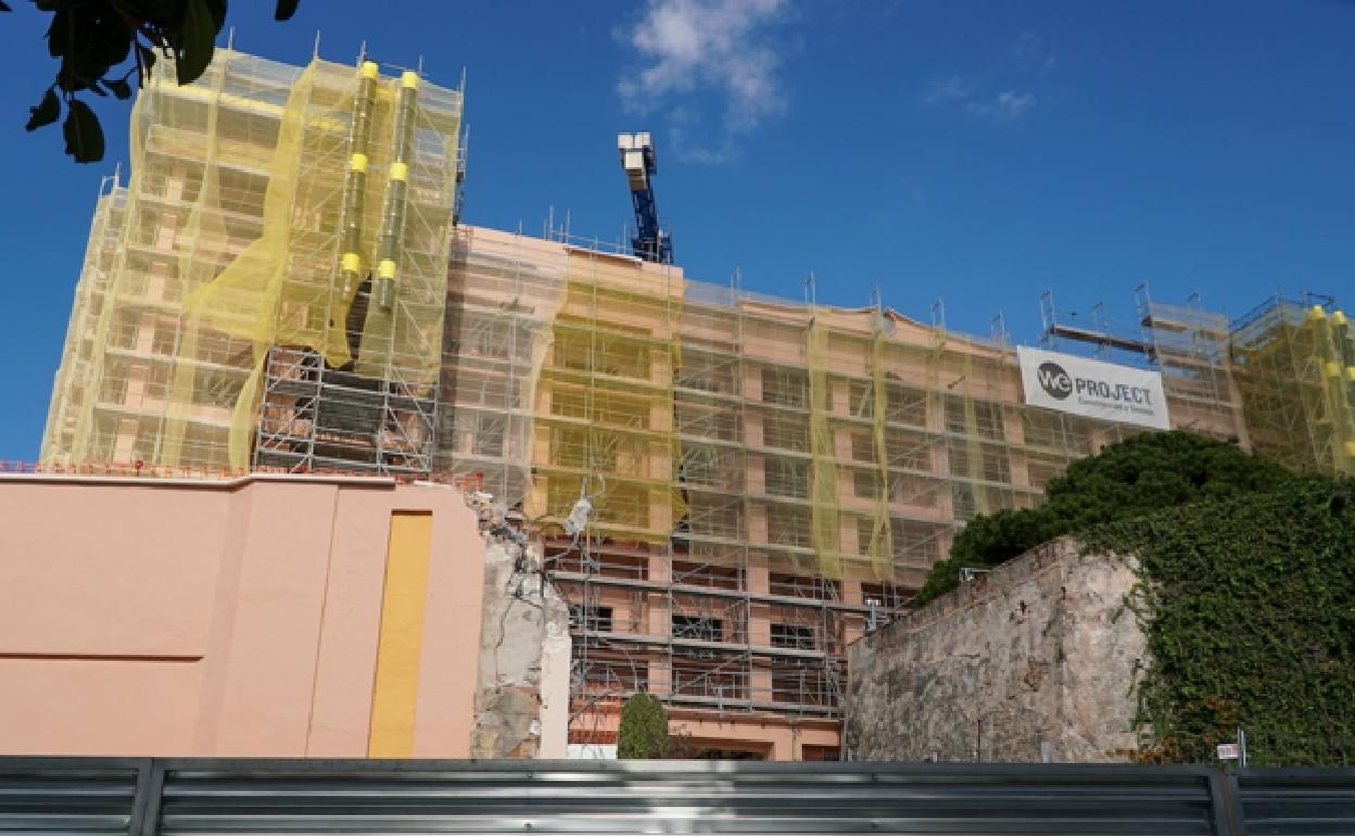 The bones were found during renovation work to Marbella's El Fuerte hotel 