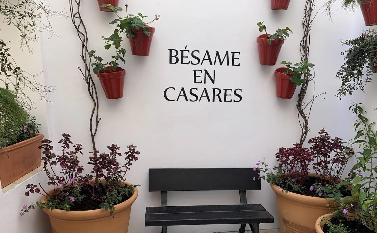 'Kiss me in Casares' corner is on the Selfie Route