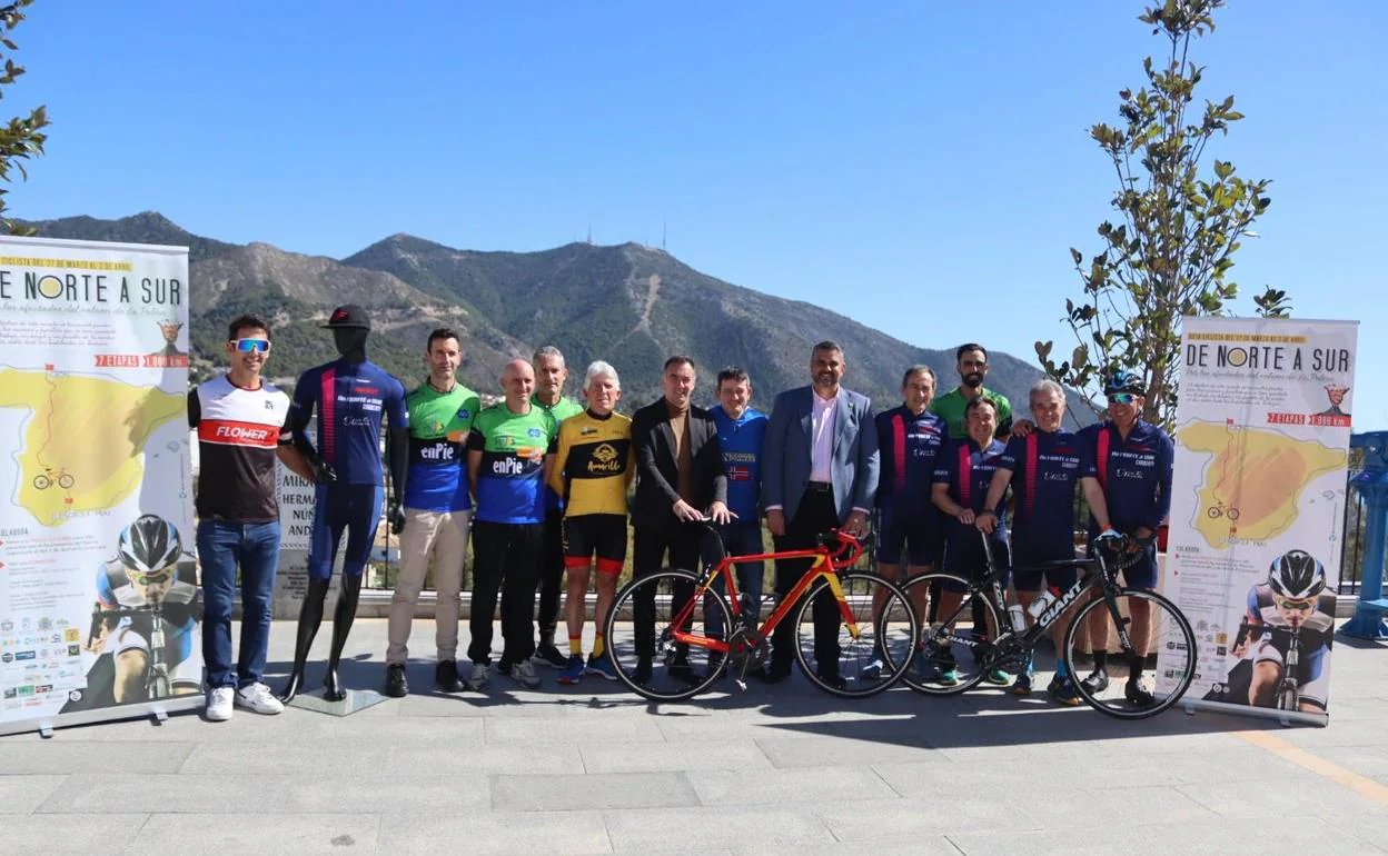 Cyclists from the Mijas Cycling Club and the Pepe Benítez Cycling Club will embark on a 1,000-kilometre route. 