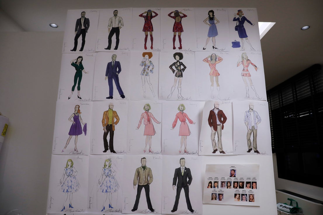 Behind the scenes at the Soho theatre as Antonio Banderas and the cast of Company prepare for a show.