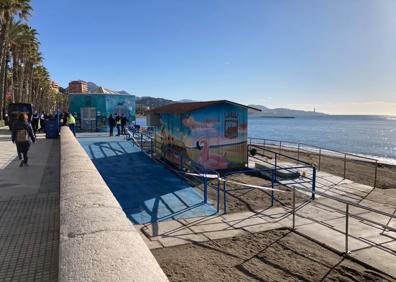 Imagen secundaria 1 - Police investigate violent death of homeless foreigner on Malaga promenade