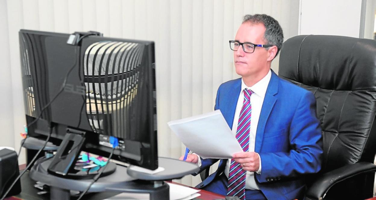 Joseph Garcia, Gibraltar's deputy chief minister. 