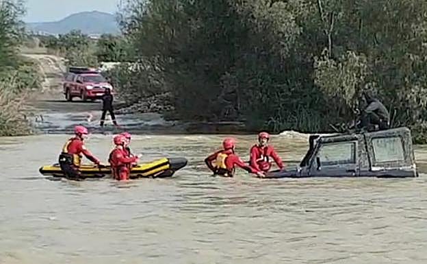 Emergency services at the scene.