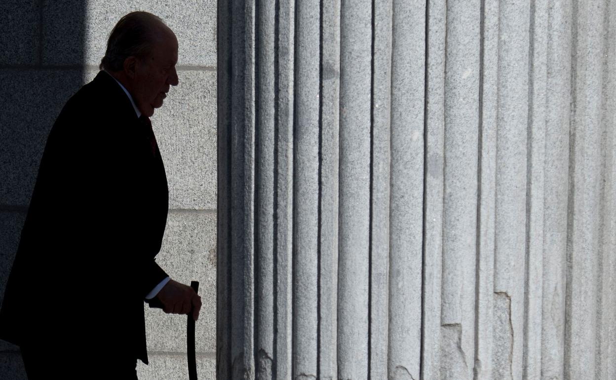 Juan Carlos in an archive image. 