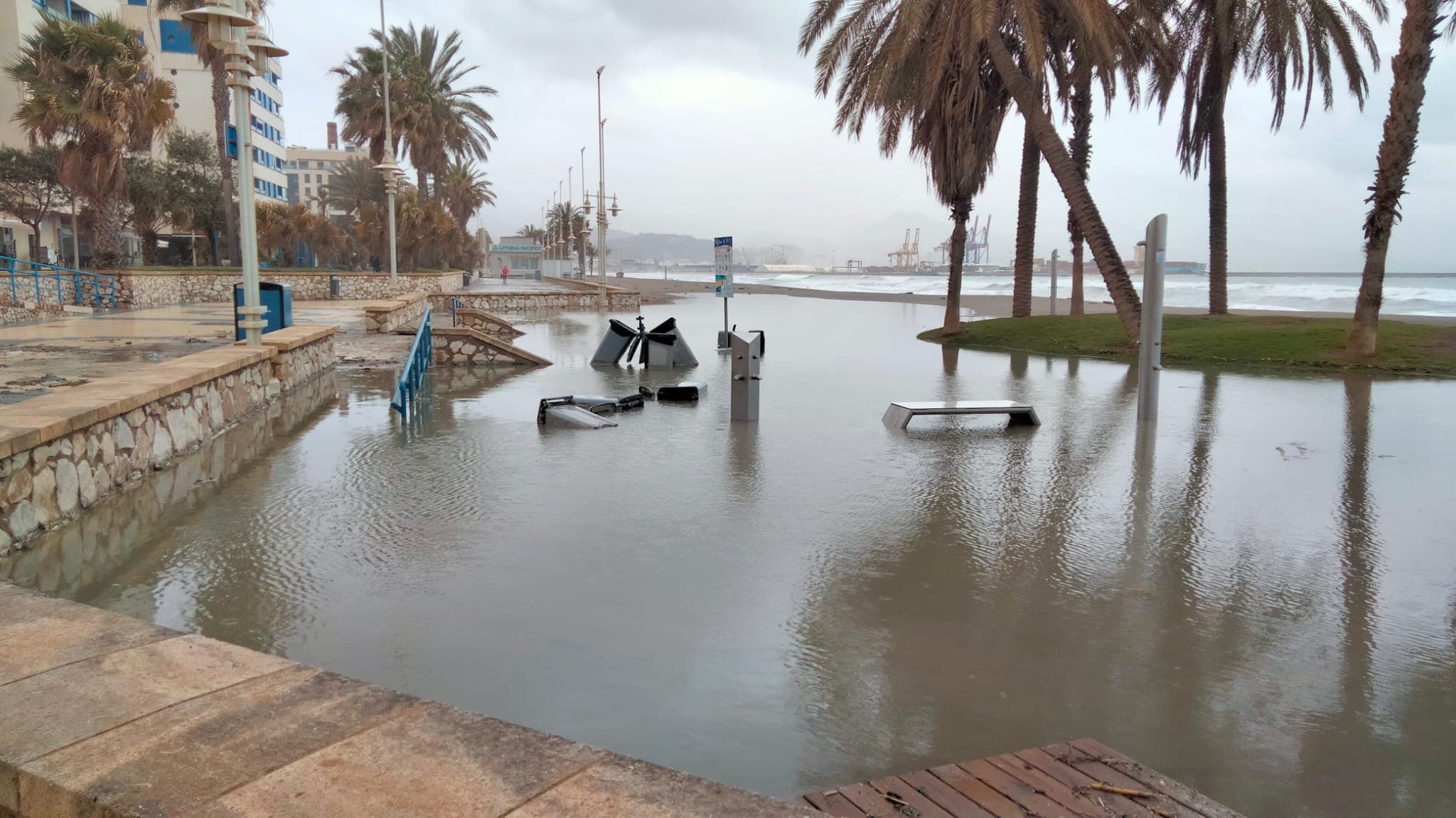 Paseo Marítimo, Huelin.