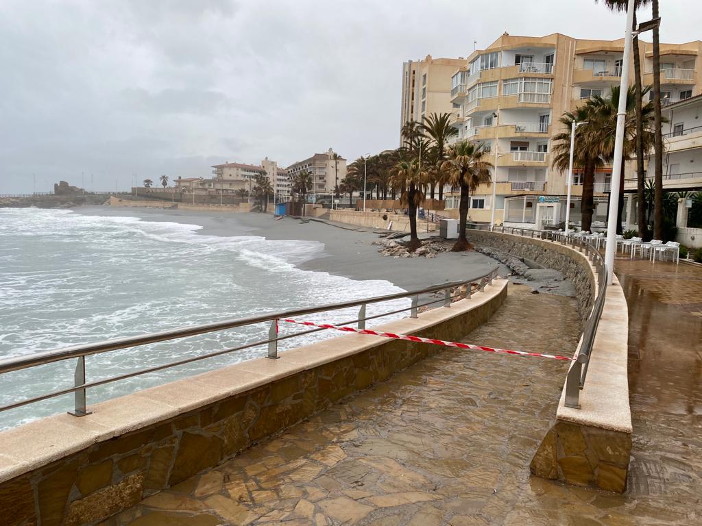 Playa La Torrecilla, in Nerja.