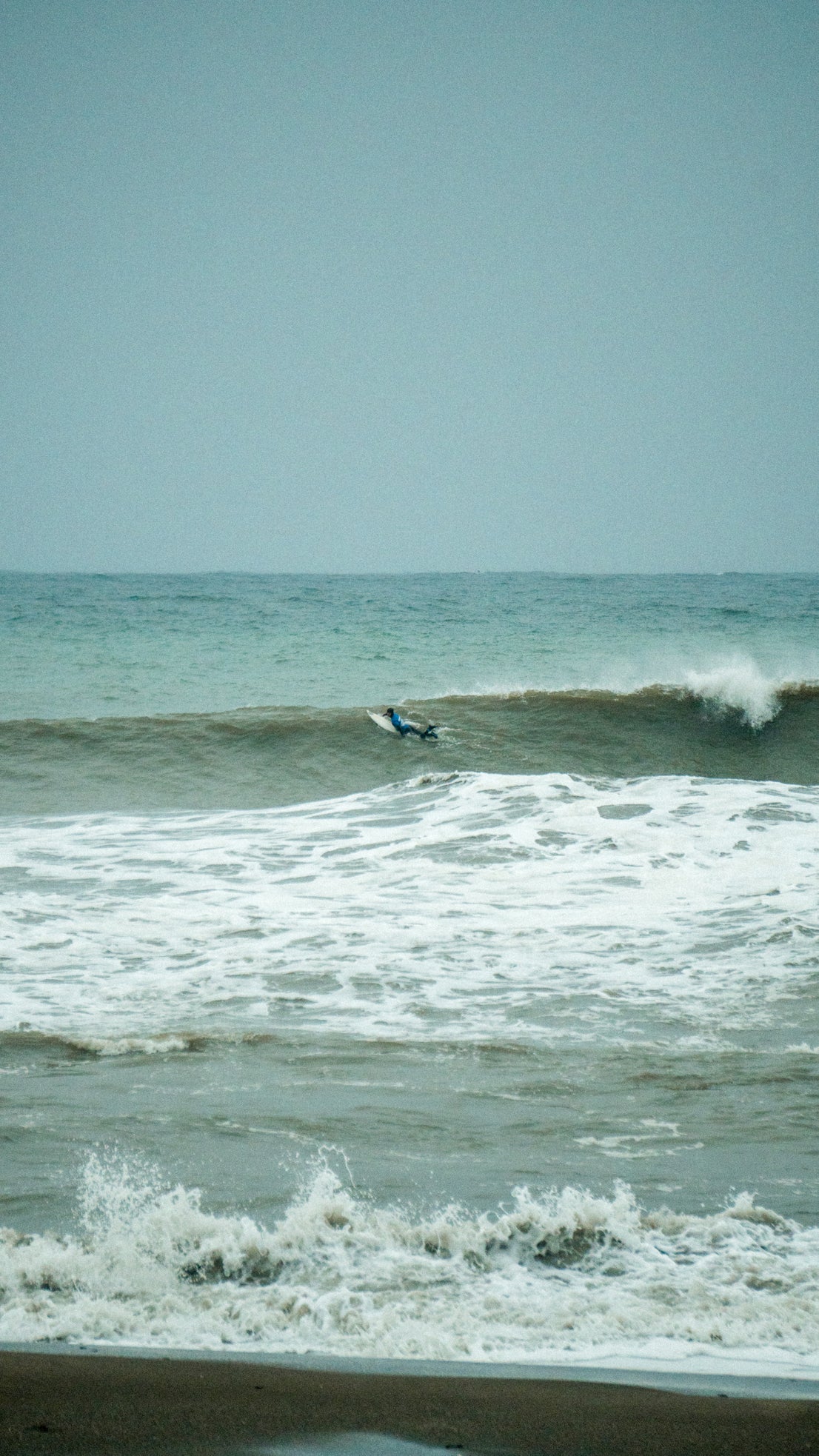 Riding the waves