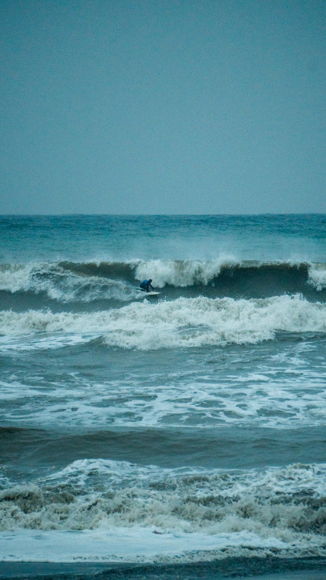Riding the waves
