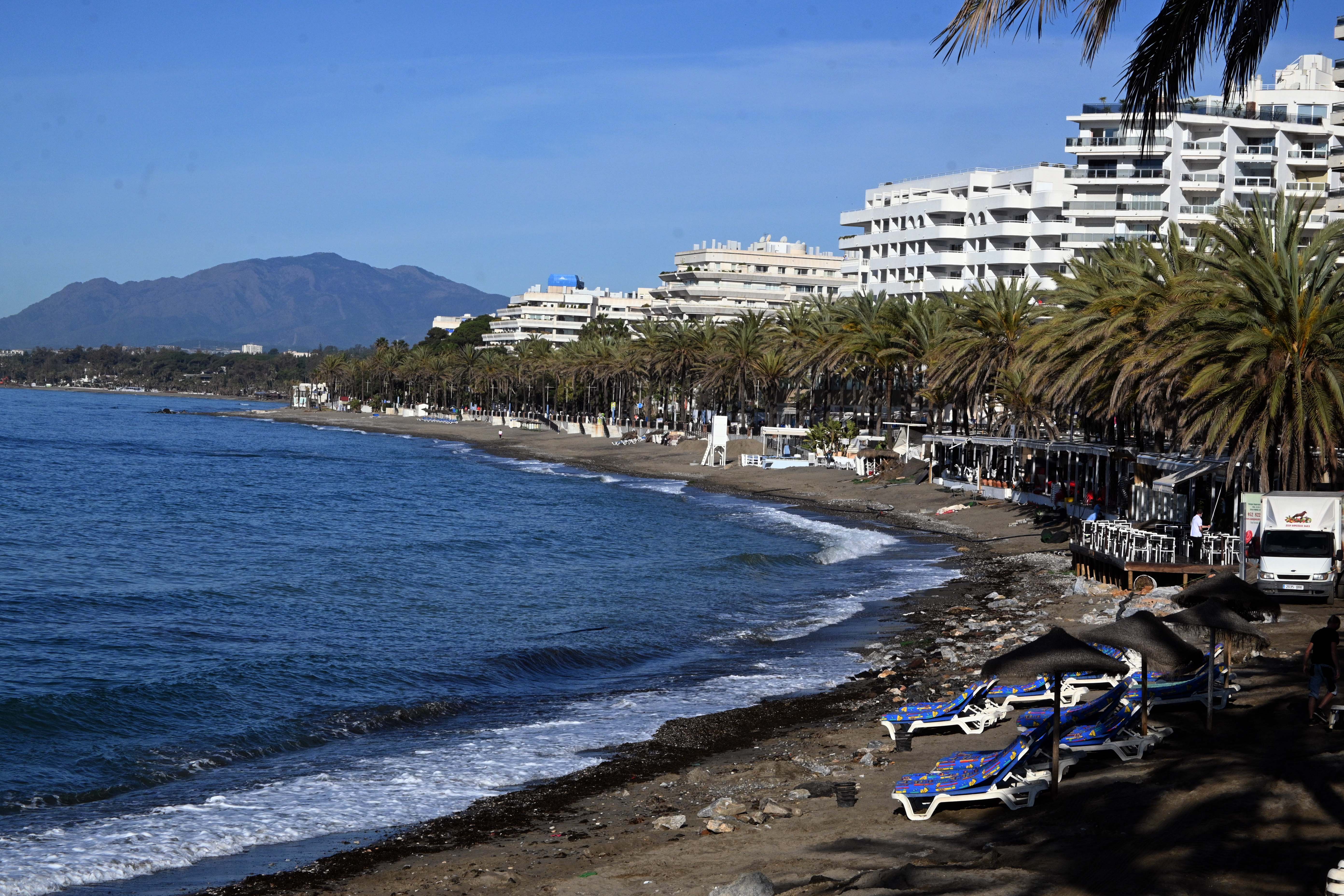 Playa de la Fontanilla in Marbella.