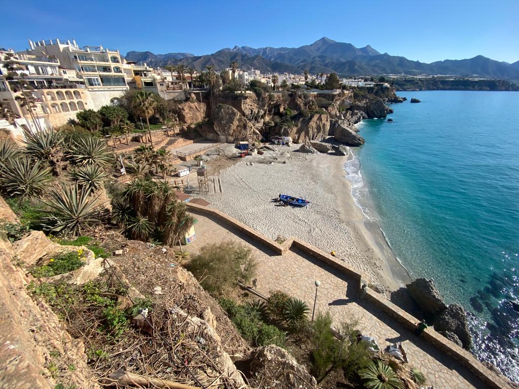 Playa de Nerja.