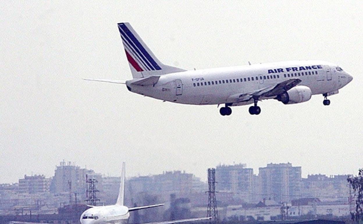 File photograph of an Air France aircraft. 