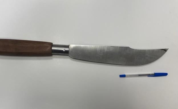 The weapon.
