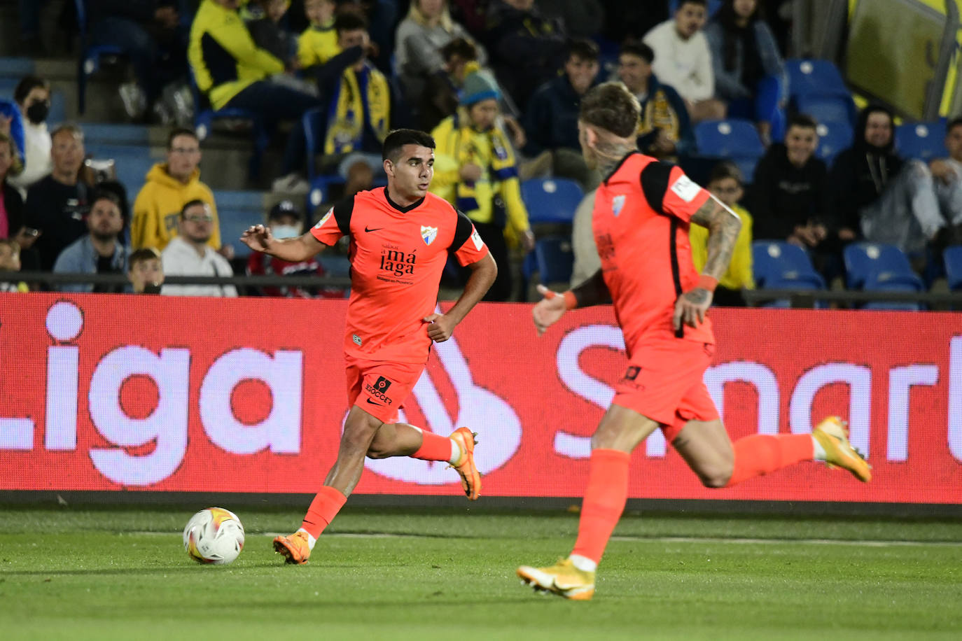 Malaga could not take the three points from Las Palmas.