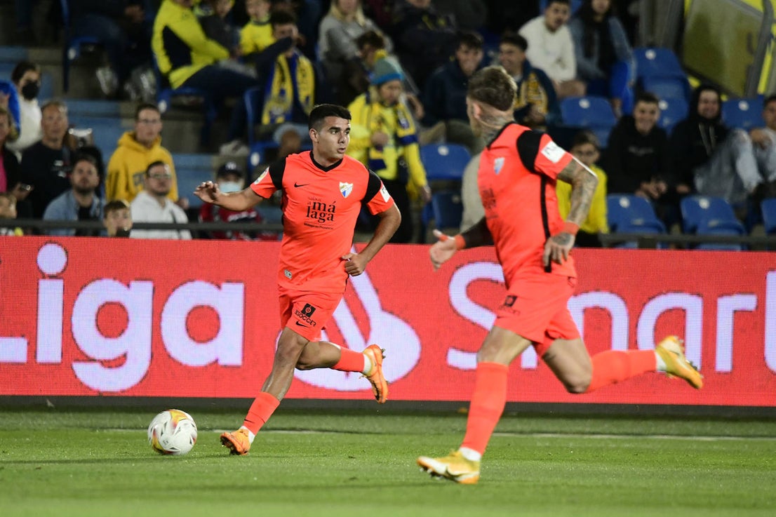 Malaga could not take the three points from Las Palmas.