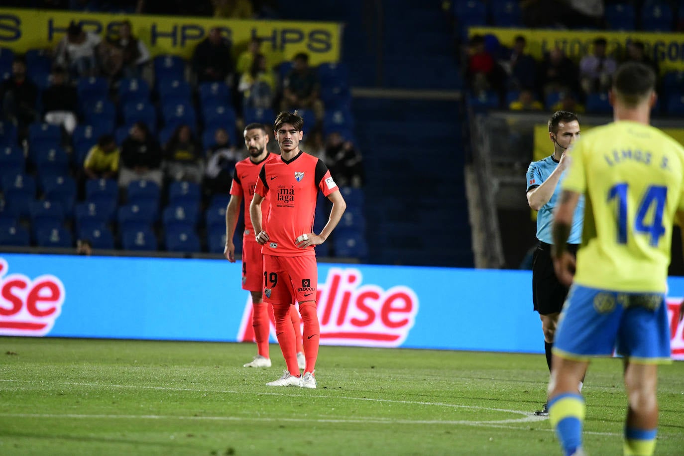 Malaga could not take the three points from Las Palmas.