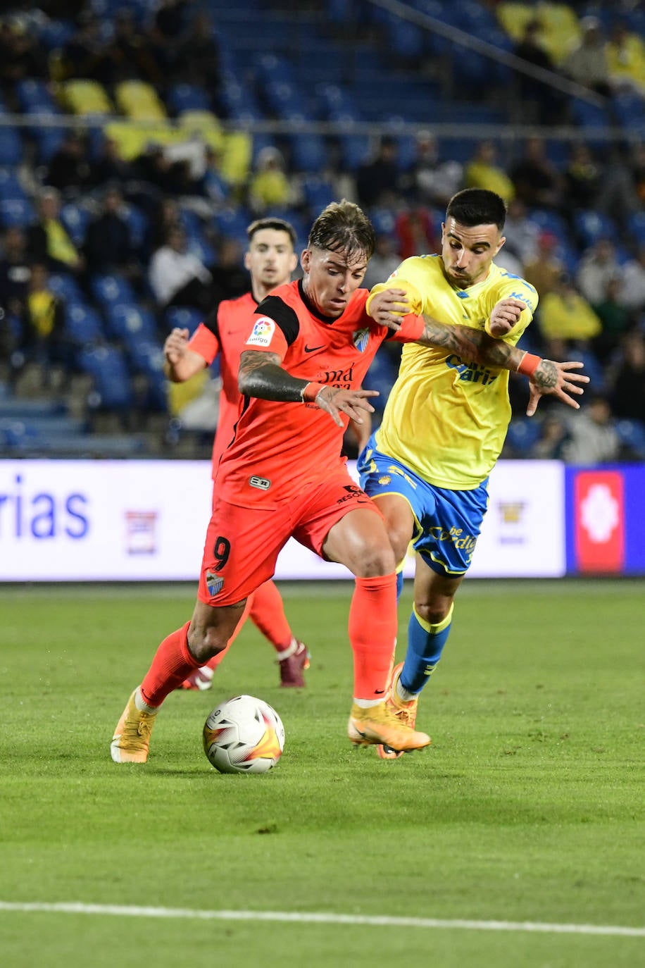 Malaga could not take the three points from Las Palmas.