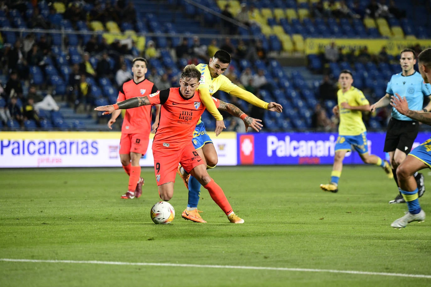 Malaga could not take the three points from Las Palmas. 