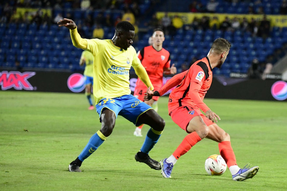 Malaga could not take the three points from Las Palmas.
