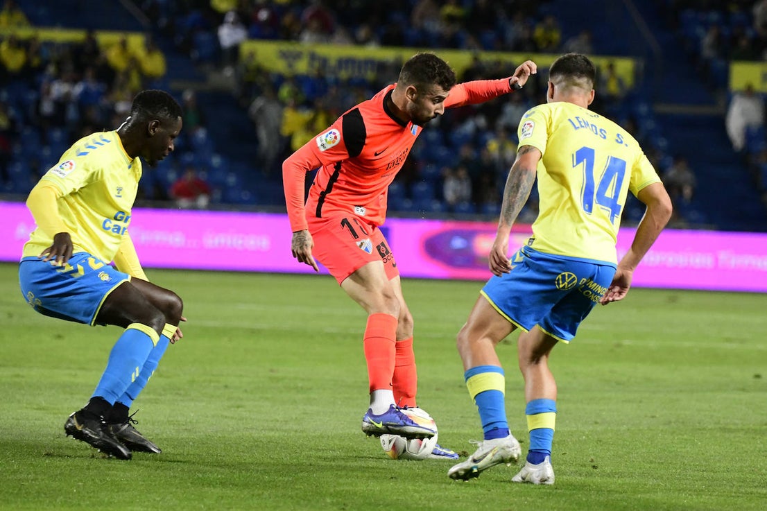 Malaga could not take the three points from Las Palmas.
