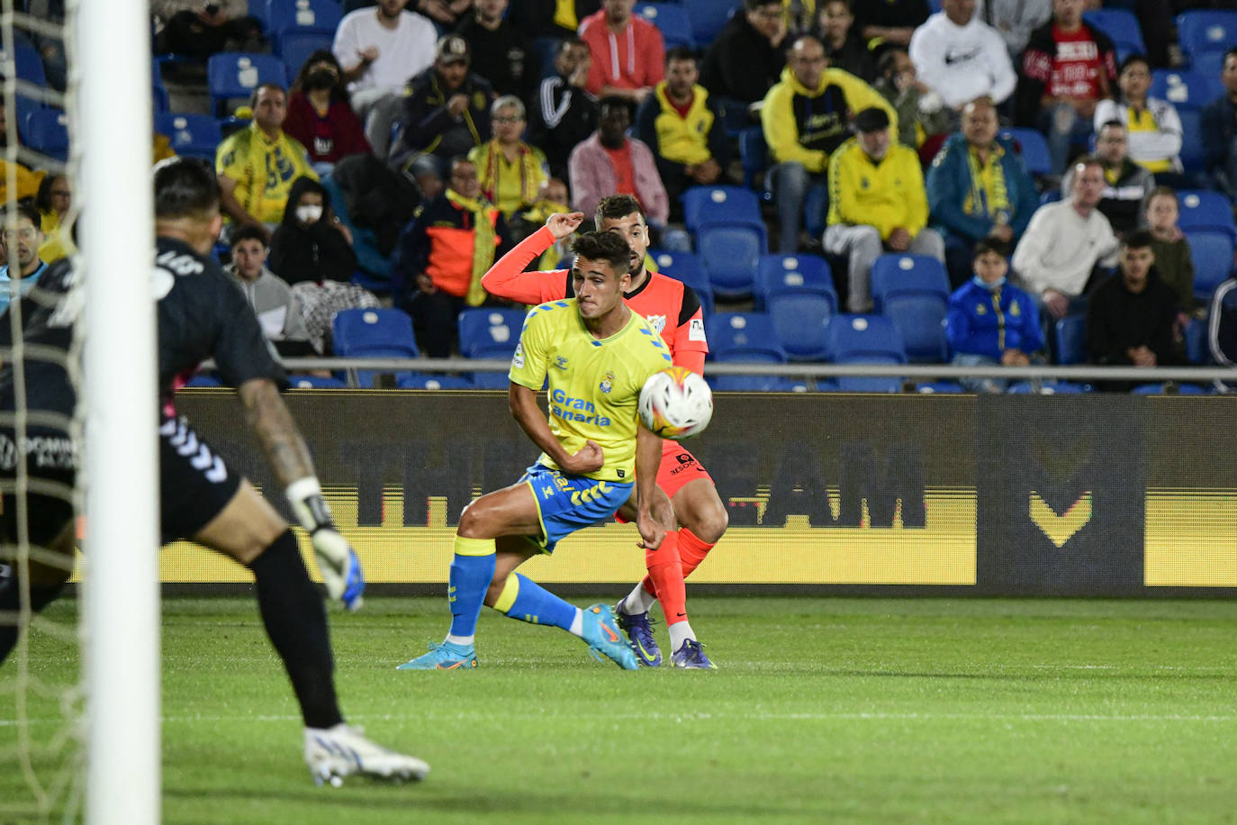 Malaga could not take the three points from Las Palmas. 